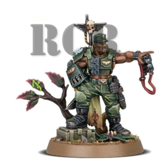 ASTRA MILITARUM: CATACHAN COLONEL DILLON (RCR)