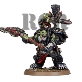 ORKS: WARBOSS IN MEGA ARMOUR (RCR)