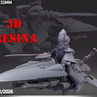 AELDARI: WARLOCK SKYRUNNER (3D RESINA)