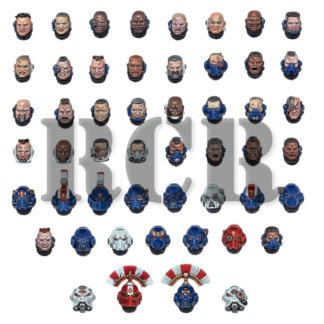 SPACE MARINES: HEADS (RCR)