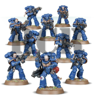 SPACE MARINES: INTERCESSOR SQUAD MULTIPART (5 EN MATRIZ + 5 CUERPOS) (RCR)