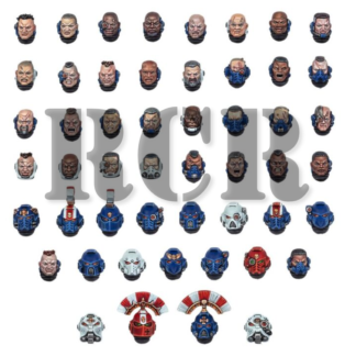 SPACE MARINES: HEADS (RCR)